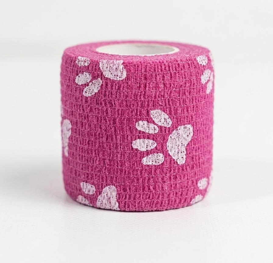 GRIP(TUTACAK) KORUMA BANDI KEDİ PATİSİ PEMBE 5CM