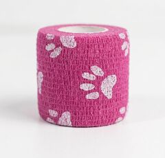 GRIP(TUTACAK) KORUMA BANDI KEDİ PATİSİ PEMBE 5CM