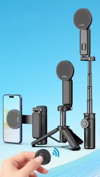 TRİPODLU CEP TELEFON TUTACAK VE DEKLANŞÖRÜ