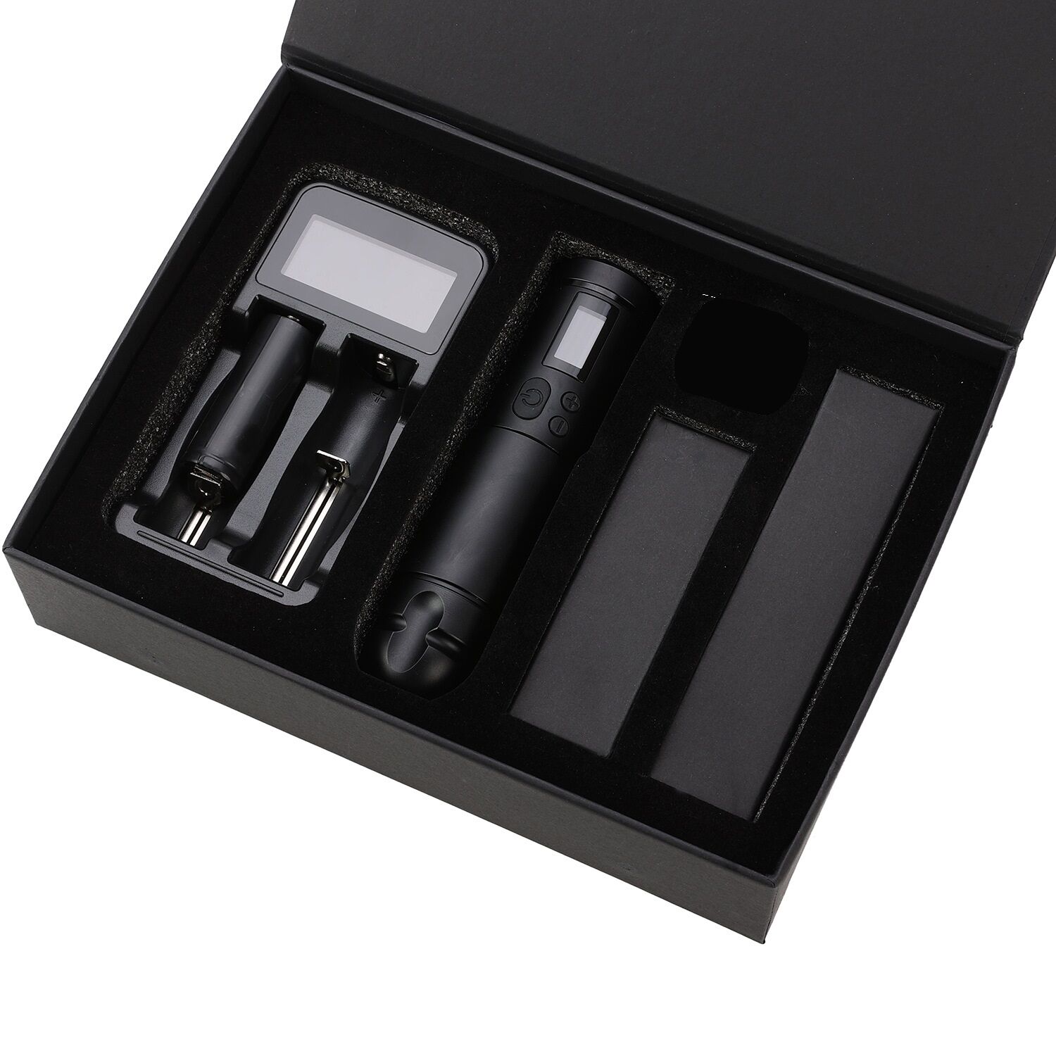 SHOTS-PRO SARJLI ROTARY PEN DÖVME MAKİNESİ-SİYAH