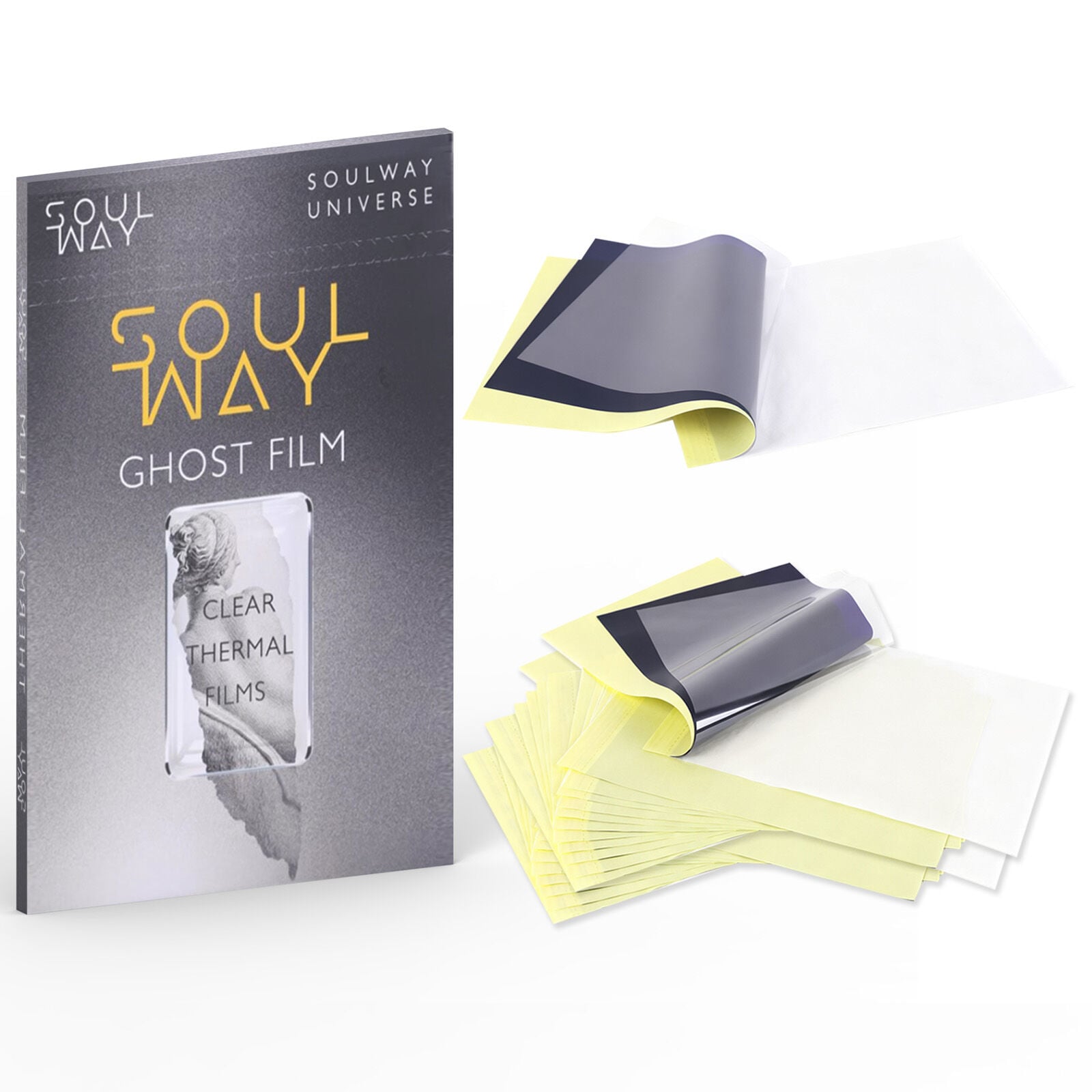 SOULWAY GHOST CLEAR THERMAL FILM & KARBON PAKET (100adet)