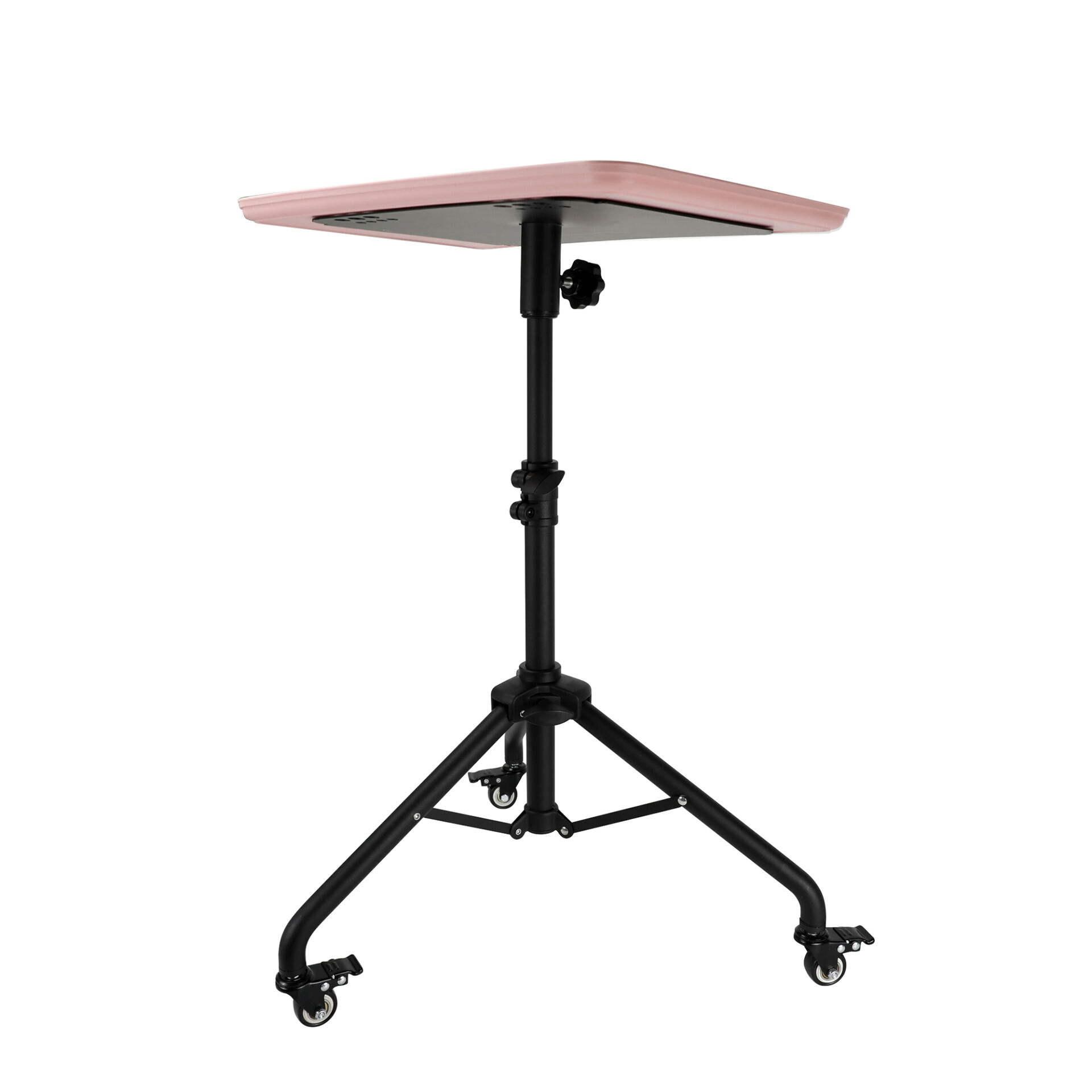 MIKNATISLI METAL SETUP MASASI PEMBE
