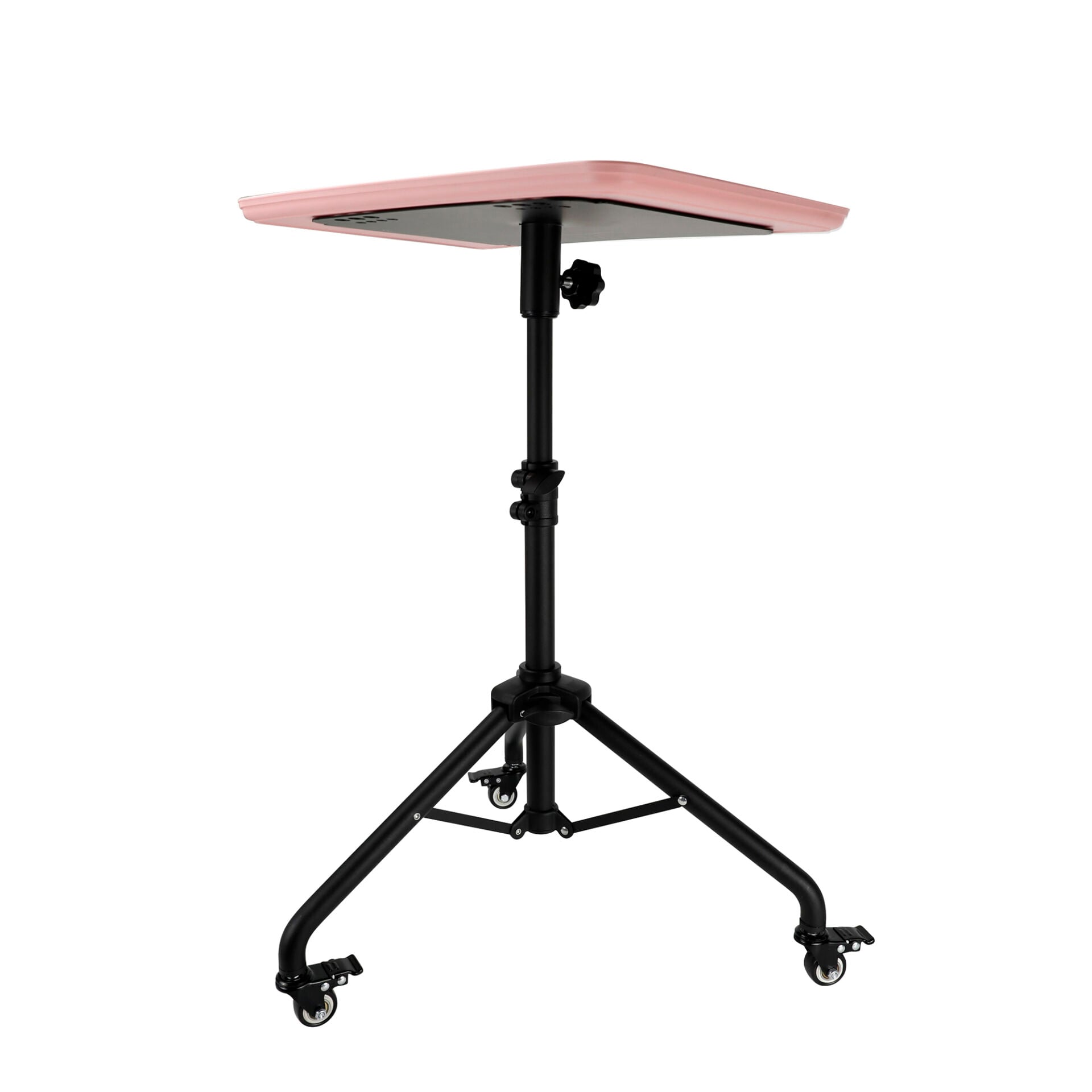 MIKNATISLI METAL SETUP MASASI PEMBE