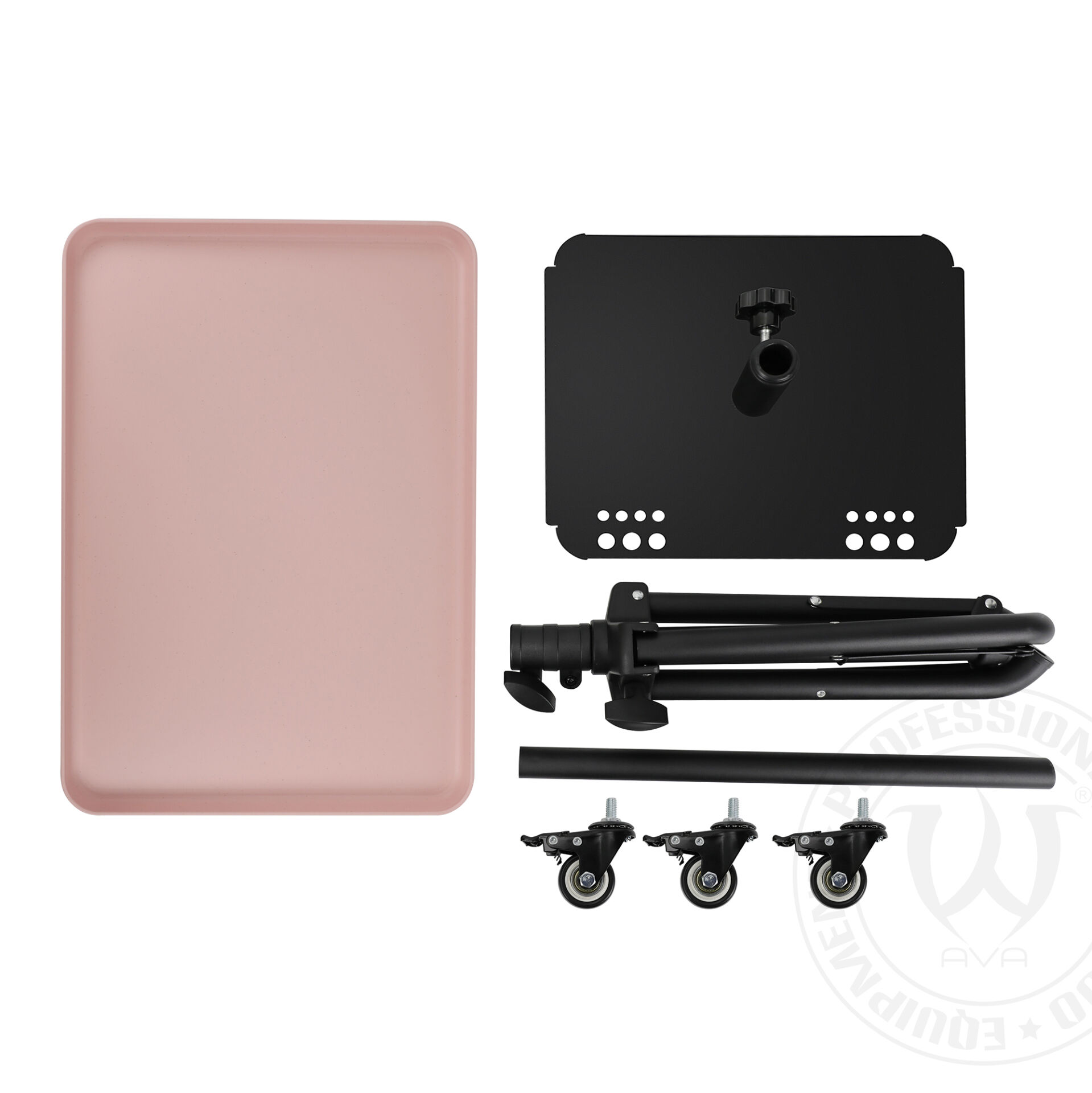 MIKNATISLI METAL SETUP MASASI PEMBE