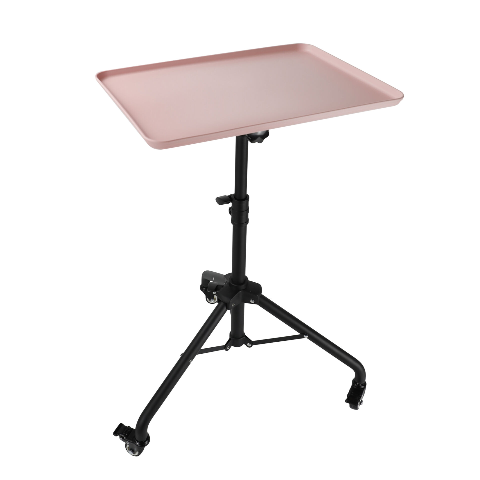 MIKNATISLI METAL SETUP MASASI PEMBE