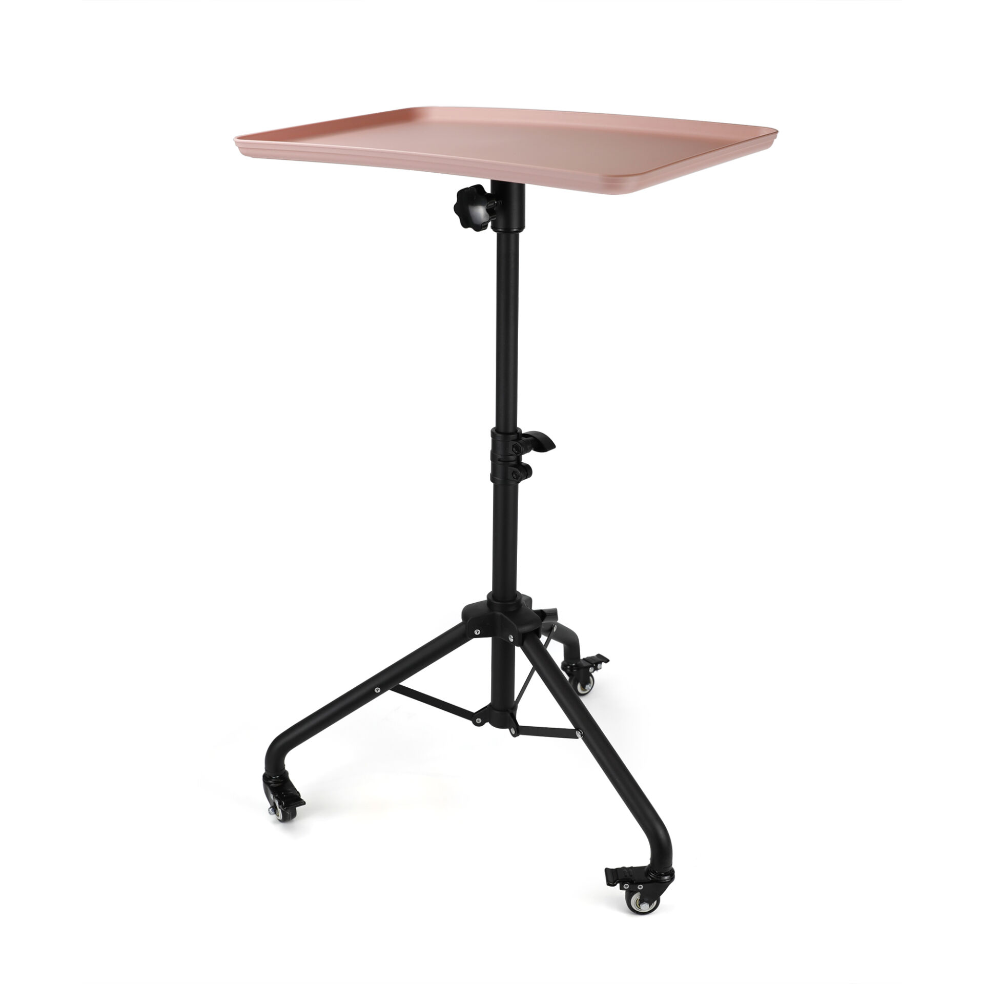 MIKNATISLI METAL SETUP MASASI PEMBE