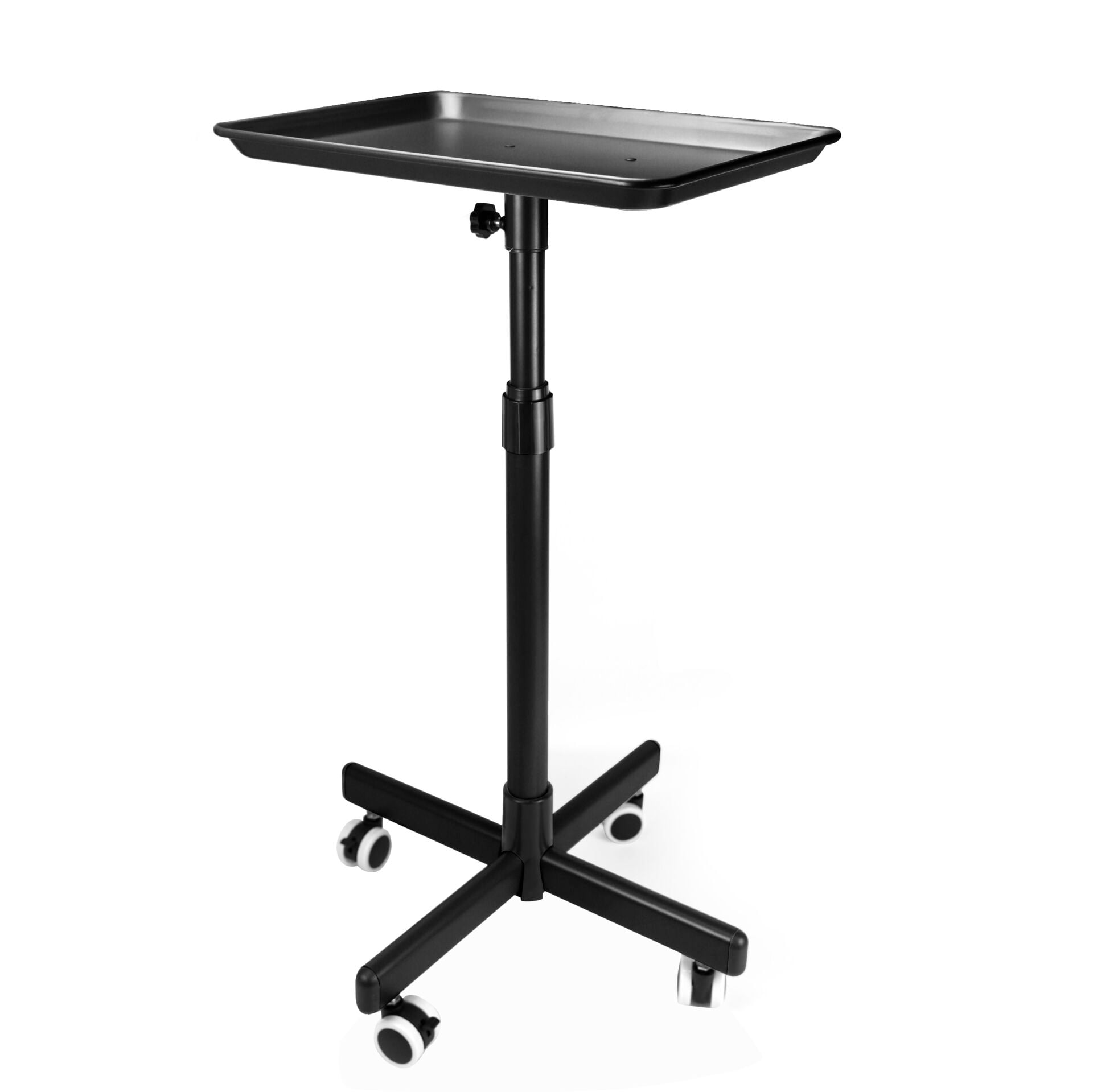METAL 4 TEKERLEKLİ SETUP MASASI SİYAH