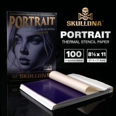 SKULLDNA PORTRAIT THERMAL KARBON PAKET (100adet)