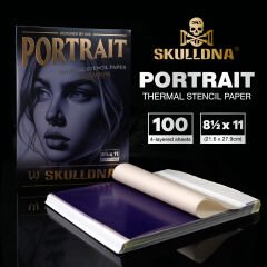 SKULLDNA PORTRAIT THERMAL KARBON PAKET (100adet)