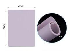 LİLA KALIN ÇALIŞMA PEDİ-SUNİ DERİ BOŞ 20x30cm