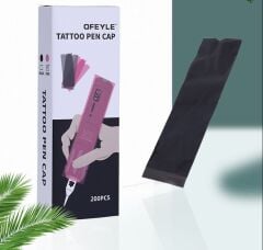 PEN DÖVME  MAKİNESİ KORUMA POŞETİ (200 adet) PEMBE
