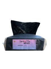 SHOTS DÖVME TEMİZLEME PEÇETESİ 60 PARÇA SİYAH