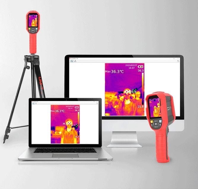 165K THERMAL KAMERALI INFRARED ATEŞ ÖLÇER TERMOMETRE