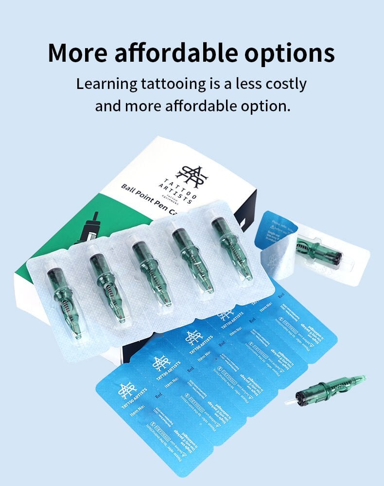 DÖVME İÇİN PRATİK YAPMA KALEMİ-KIRMIZI (20ADET/KUTU)