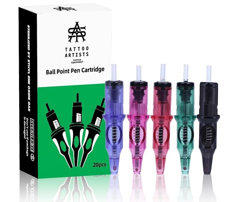 DÖVME İÇİN PRATİK YAPMA KALEMİ-KIRMIZI (20ADET/KUTU)