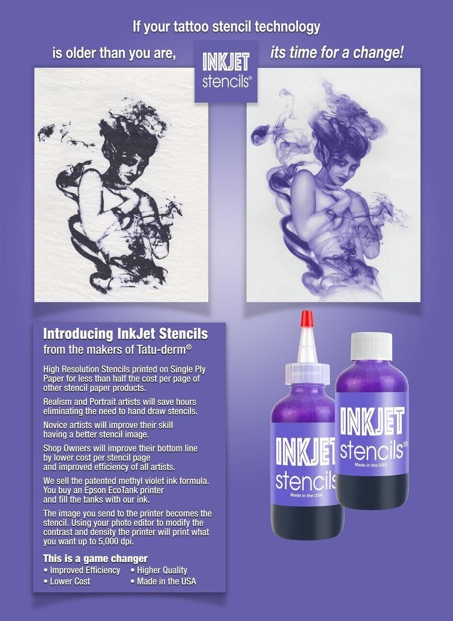 INKJET STENCIL 4 OZ YAZICI MÜREKKEPİ