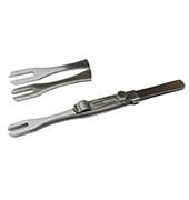 Self Locking Slotted Universal Tweezers 5.25''