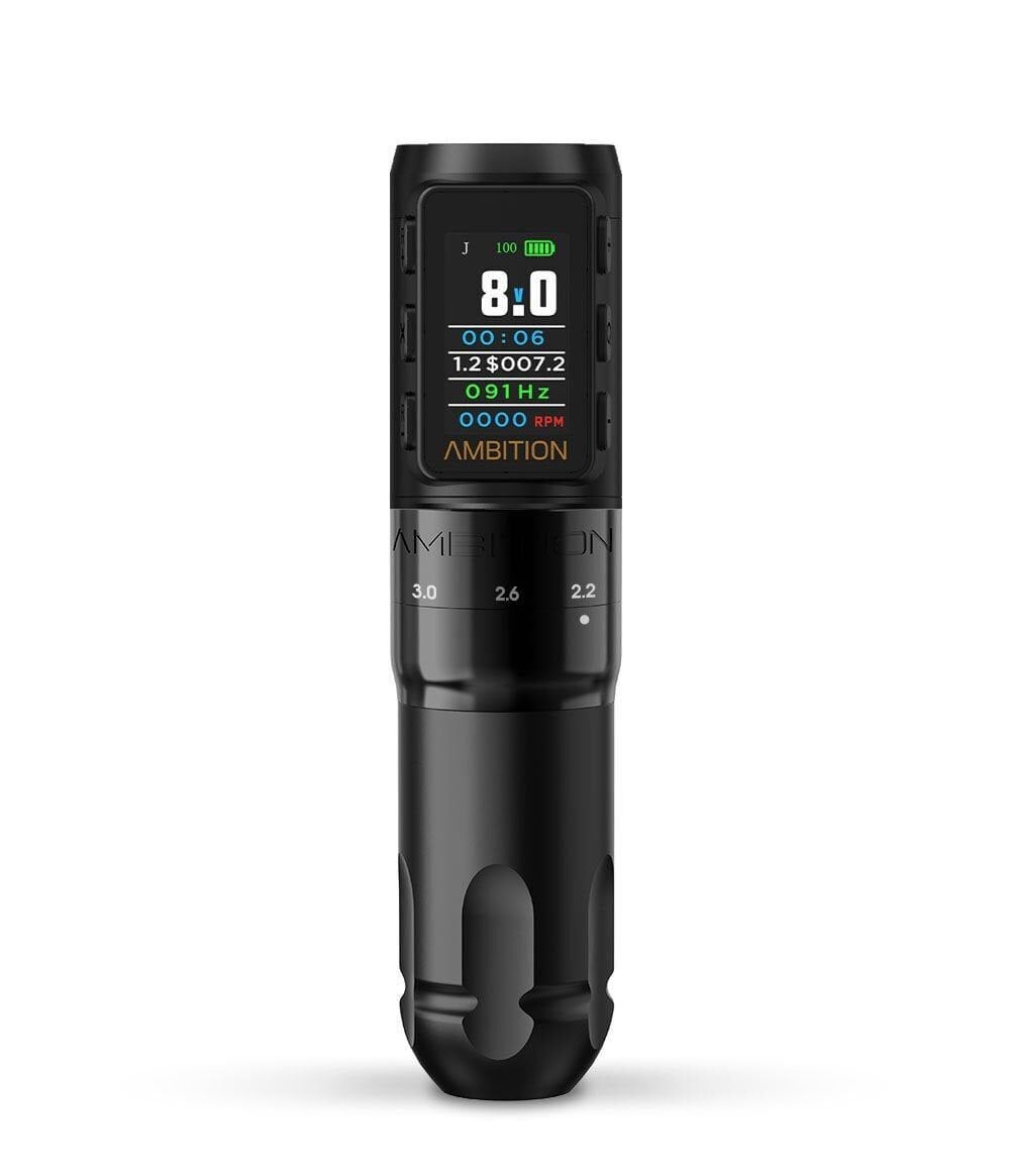 AMBITION 32M5 PEN DÖVME MAKİNESİ-SİYAH
