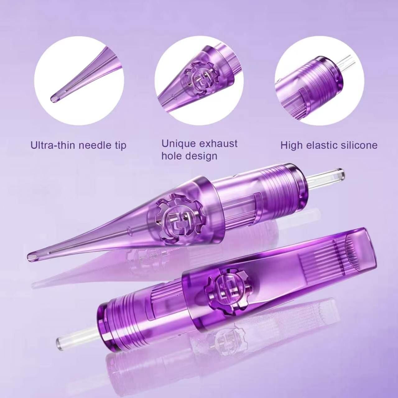 DİRK 2 KARTUŞ DÖVME İĞNESİ 1015RM(20ADET/KUTU)