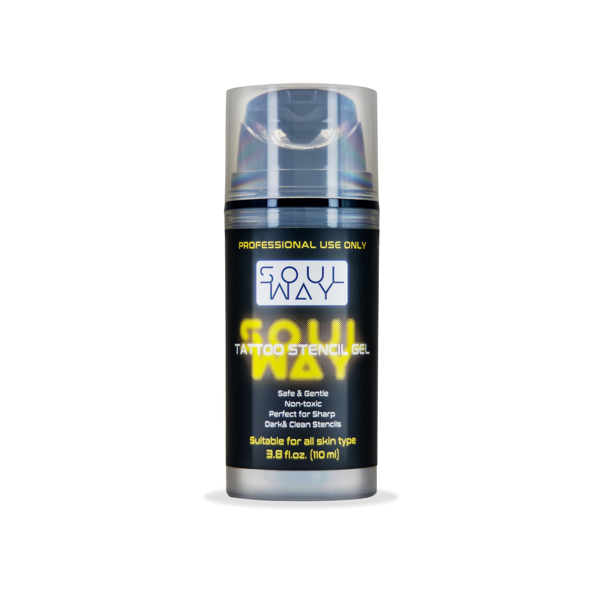 SOULWAY AIRLESS 110ML BLACK TRANSFER SIVISI
