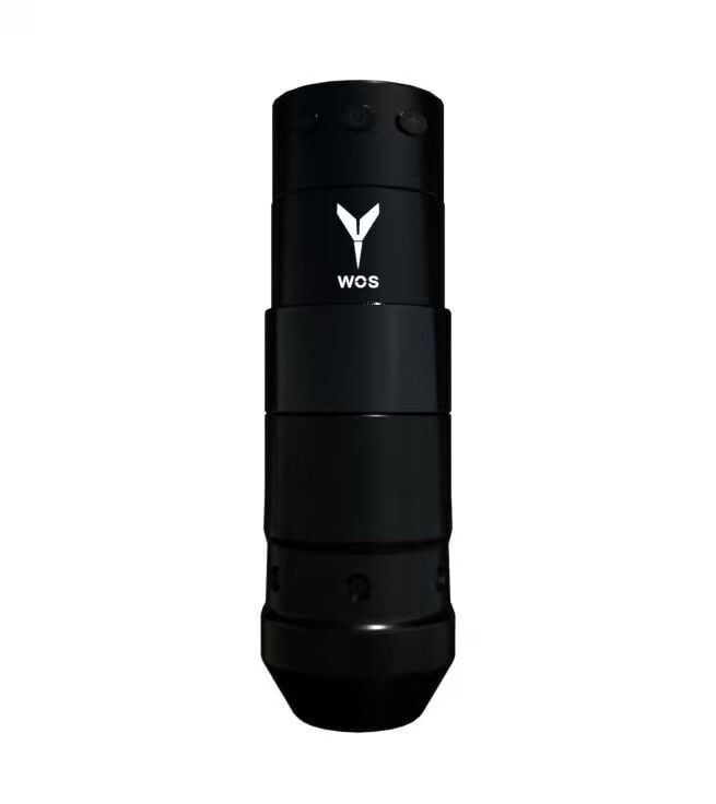 WOS E80 MİNİ SARJLI ROTARY PEN DÖVME MAKİNESİ-SİYAH