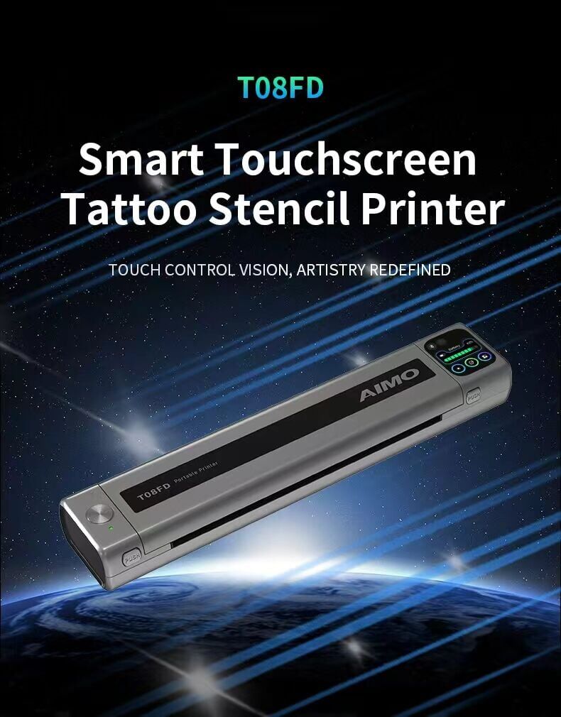 AIMO T08FD TATTOO PRINTER ŞABLON YAZICISI